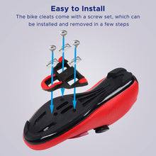 Cargar imagen en el visor de la galería, 2 x Tabletas Antideslizantes de Pedales de Bicicleta para calzado rodamiento