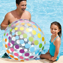 Cargar imagen en el visor de la galería, Pelota hinchable gigante círculos de diámetro 107 cm, 3 años