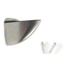 Cargar imagen en el visor de la galería, Set-2 Soportes Para estanteria Estante Metal Satin Apto Para Tableros de 5-20 cm