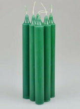 Cargar imagen en el visor de la galería, Pack de 4 velas alargadas cilindricas de cera aromáticas de colores