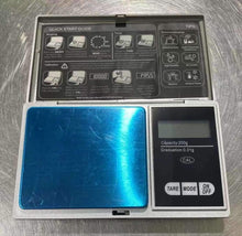 Cargar imagen en el visor de la galería, Bascula Balanza Digital 0.01 a 200 gramos LCD Plata