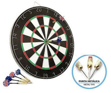 Cargar imagen en el visor de la galería, 12 Dardos de Metal con Patrón de Bandera de estados unidos y GB