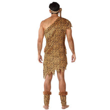Cargar imagen en el visor de la galería, Disfraz Cavernicola Hombre Adulto Neandertal Para Fiesta Carnaval Teatro