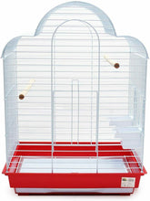 Cargar imagen en el visor de la galería, Jaula Loro Metal para Pájaros Jaula Grande con Comedero Bebedero Saltador Cubeta