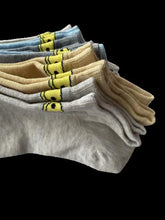 Cargar imagen en el visor de la galería, Calcetines Mujer 10 Pares Tobilleros Invisibles Algodon cortas, talla 35-41