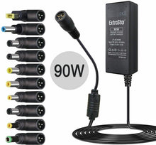 Cargar imagen en el visor de la galería, Cargador de Adaptador de alimentación Universal para computadora portátil 90 W