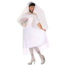 Cargar imagen en el visor de la galería, Disfraz Novia Hombre Adulto para Carnaval Fiesta Teatro Cumpleaños