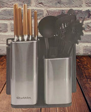 Cargar imagen en el visor de la galería, TACOMA ACERO INOX + ORGANIZADOR COCINA ACERO INOX +TABLA, ORGANIZADOR COCINA