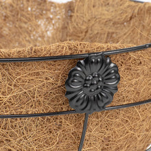 Cargar imagen en el visor de la galería, Macetero Colgante de Coco - Maceta con Cadena y Gancho - Decoración Colgante para Hogar, Terraza,