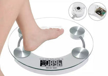 Cargar imagen en el visor de la galería, BASCULA DE BAÑO DIGITAL PESO 150 KG PRECISIÓN CRISTAL VIDRIO