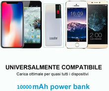 Cargar imagen en el visor de la galería, Power Bank 10000mAh, Cargador portátil batería Externa móvil 2 Salidas 5V 2,1 A