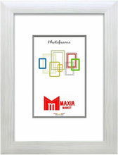 Cargar imagen en el visor de la galería, Marco de Fotos (Blanco) de madera para Pared y Mesa MOD-257, Ancho Bastidor 1,90