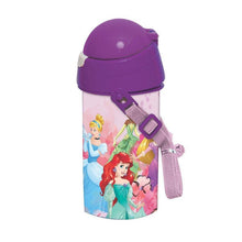 Cargar imagen en el visor de la galería, Botella robot pop up 500ml plastico infantil niños princesa colegio