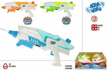Cargar imagen en el visor de la galería, PISTOLAS de AGUA AQUA WORLD juguete al aire libre infantil niños verano
