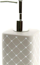 Cargar imagen en el visor de la galería, Set de Baño 4 Piezas Ceramica Geometry Accesorios de sobreponer para Lavabo WC