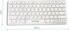 Cargar imagen en el visor de la galería, Teclado Español Ultra-Delgado Inalámbrico Bluetooth para iOS y MacOs