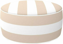 Cargar imagen en el visor de la galería, Puff hinchable Ottoman, poliéster hilado, repele el agua, 53 x 23 cm