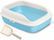 Cargar imagen en el visor de la galería, Bandeja Higiénic, Sanitaria Plástica con Pala ,Aseo, Arenero Abierto para Gatos