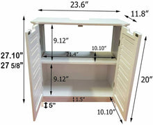 Cargar imagen en el visor de la galería, Mueble Armario para Colocar Debajo del Lavabo Stockholm, 2 Puertas y 1 Estantería Stockholm