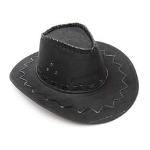 Cargar imagen en el visor de la galería, Sombrero de vaquero para jóvenes y adultos para fiesta de carnaval, halloween