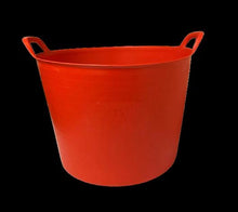 Cargar imagen en el visor de la galería, CAPAZO PLASTICO 42 L PISTACHO ROJO TURQUESA