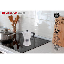 Cargar imagen en el visor de la galería, Cafetera Aluminio Italiana de Induccion Apto Todo Tipo de Cocinas Moka Express