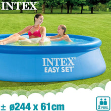 Cargar imagen en el visor de la galería, Piscina Hinchable Redonda INTEX, Ø244x61 cm, capacidad 1.942 L, Piscina Easy Set