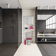 Cargar imagen en el visor de la galería, Mueble Sanitario para baño WC - 2 puertas +1 estante, Estante para inodoro Miami