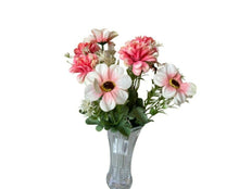 Cargar imagen en el visor de la galería, Ramo de Flores secas Artificiales Cementerio Mesa Decoración Boda hogar regalo