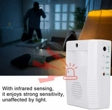 Cargar imagen en el visor de la galería, Timbre bienvenida Sensor infrarrojos Detector movimiento Saludo de bien puerta