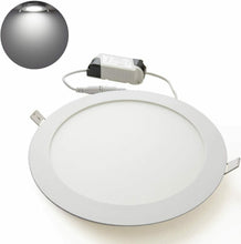 Cargar imagen en el visor de la galería, Panel LED ultrafino redondo, foco 24 W -3000K, 6500K