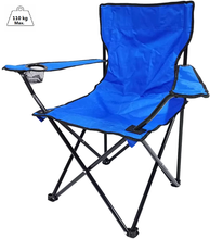 Cargar imagen en el visor de la galería, Silla Portátil Plegable Camping Pesca Montaña Acampada Picnic, 45x45x80 cm