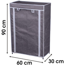 Cargar imagen en el visor de la galería, Armario Zapatero de Tela 60x30x90 cm estanterias para Zapatos Desmontable