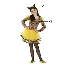 Cargar imagen en el visor de la galería, Disfraz leopardo Niña Infantil para Carnaval Fiesta Teatro