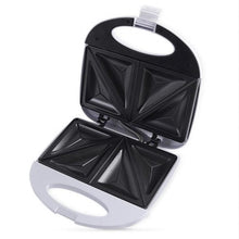 Cargar imagen en el visor de la galería, Sandwichera Tostadora Eléctrica de 2 Rebanadas Placa Antiadherente 750 W