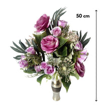 Cargar imagen en el visor de la galería, Ramo Flores secas Artificiales Cementerio Mesa Decoración Boda hogar regalo