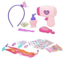Cargar imagen en el visor de la galería, Busto peluquería Sparkle Girl, 80 piezas (44504) , color/modelos surtido