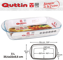 Cargar imagen en el visor de la galería, Molde Tarta Fuente Vidrio Reposteria Pan Panaderia Pastel Cocina Varias Medidas