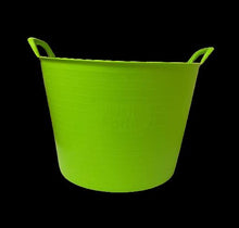 Cargar imagen en el visor de la galería, CAPAZO PLASTICO 42 L PISTACHO ROJO TURQUESA