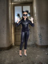 Cargar imagen en el visor de la galería, Disfraz Cat Girl, Superheroína Gato Niña Infantil Para Carnaval Fiesta Teatro