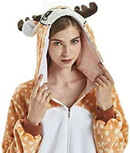 Cargar imagen en el visor de la galería, Disfraz Pijama Ciervo Adulto Unisex Para Carnaval Fiestas