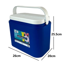 Cargar imagen en el visor de la galería, Nevera Portatil Plástico Rigido Para Camping Acampana y Senderrismo Alimentos bebidas