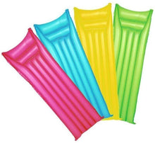 Cargar imagen en el visor de la galería, Pack de 2 colchonetas hinchables 183 x 69 cm Hamaca Flotante, colchón, Tumbona