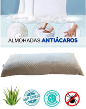 Cargar imagen en el visor de la galería, Almohada viscoelástica termorregulable y Adaptable en Tejido Aloe Vera