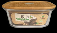 Cargar imagen en el visor de la galería, Fiambrera de Cristal con Tapa de Bambú Rectangular Cuadrada redonda