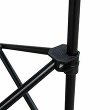 Cargar imagen en el visor de la galería, Mesa Camping Redonda Plegable Trasnsportable, 4 posavasos, ø70 x H60 cm para viajes, camping, senderismo, etc