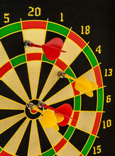 Cargar imagen en el visor de la galería, Tablero Dardos Magnéticos Doble Cara con Dardos Niños Adulto Oficina Familia Tiempo Libre Interior