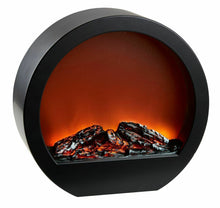 Cargar imagen en el visor de la galería, Chimenea artificial con luz led para decoración hogar casa interior navidad