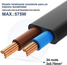 Cargar imagen en el visor de la galería, Cable de Alimentacion,1.5M ES Schuko Cable de alimentación para PC Monitor Tele