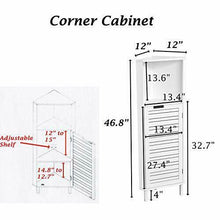 Cargar imagen en el visor de la galería, Tendance - Columna angular Miami 1 puerta 1 caseta